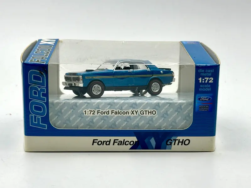 1:72 Ford Falcon Xy Gtho Phase 3 -- Blue -- Caldecott Miniature 1