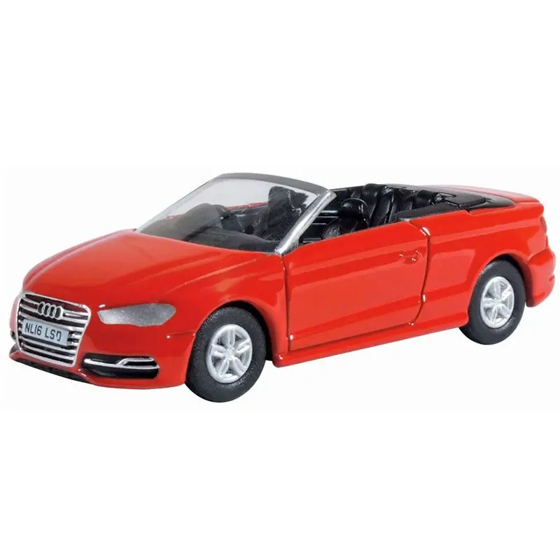 1:76 (Oo) Audi S3 Cabriolet -- Misano Red -- Oxford 76S3003 1