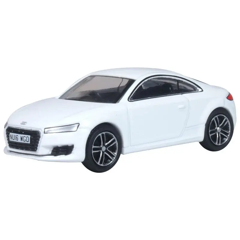 1:76 (Oo) Audi Tt Coupe -- Glacier White -- Oxford 76Tt001 1
