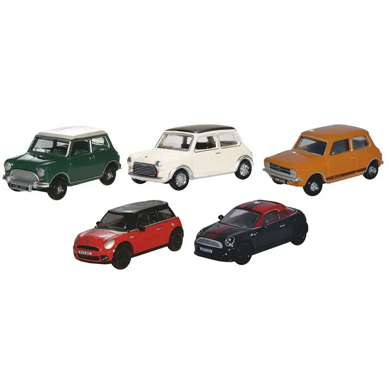 1:76 (Oo) Mini Classic/Cooper S/1275Gt/New/Coupe 5 Piece Set -- Oxford 76Set79 1