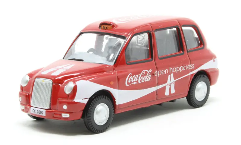1:76 (Oo) Tx4 Taxi -- Coca Cola Red/White -- Oxford 76Tx4008cc 1
