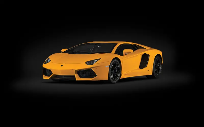 1:8 Lamborghini Aventador Lp720-4 -- Giallo Orion (Yellow) -- Pocher 1
