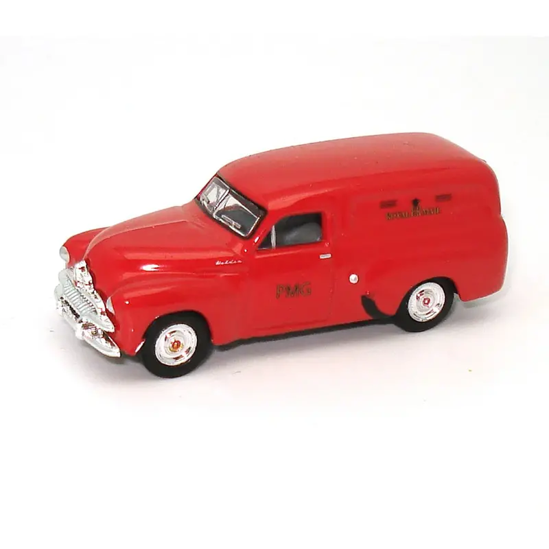 1:87 (Ho) 1953 Holden Fj Panel Van -- Red Royal Mail Pmg -- Cooee Classics 1