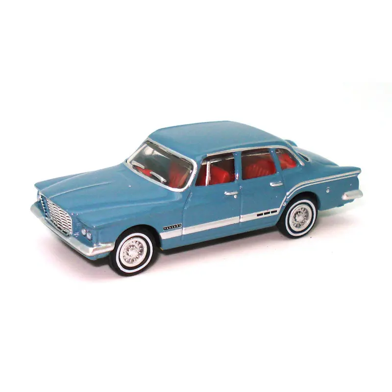1:87 (Ho) 1962 Valiant S Series -- Gambier Blue -- Cooee Classics 1