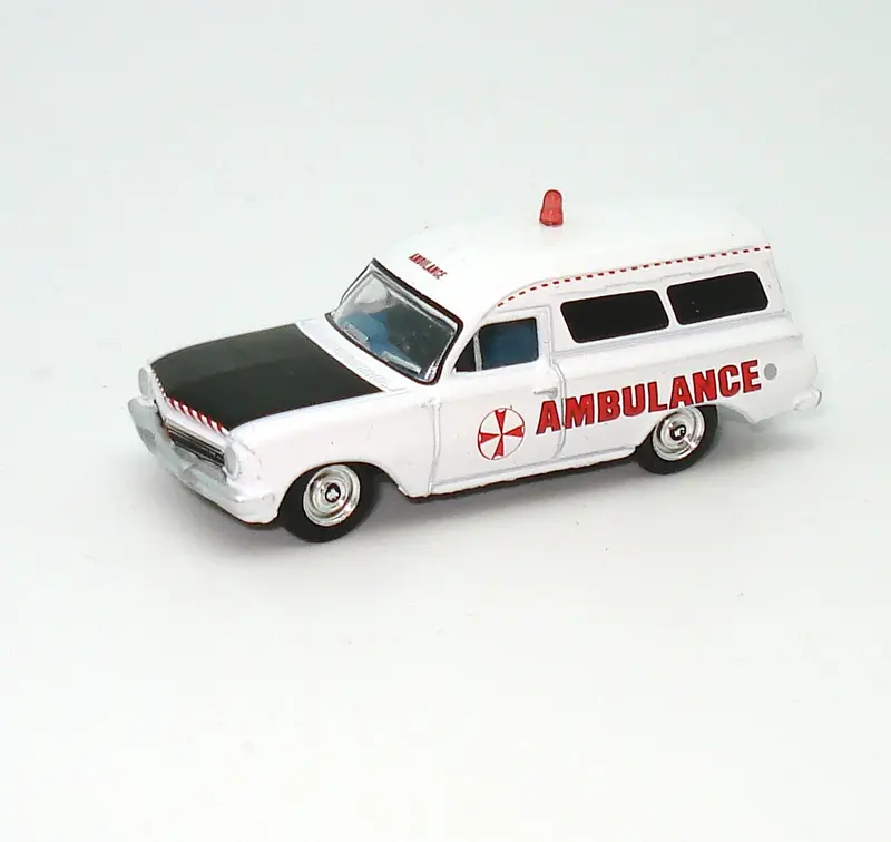 1:87 (Ho) 1963 Holden Eh Panel Van -- Ambulance -- Cooee Classics 1