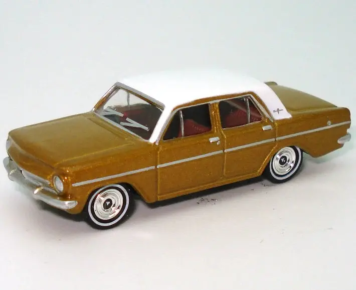 1:87 (Ho) 1963 Holden Eh Premier Sedan - Kalgoorlie Gold/White -- Cooee Classics 1