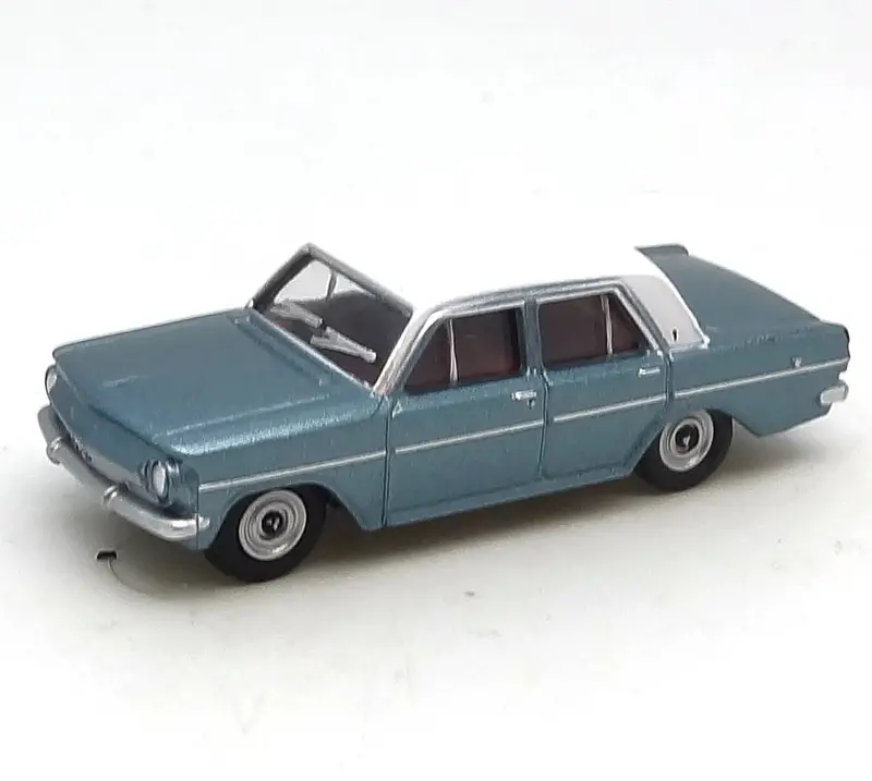 1:87 (Ho) 1963 Holden Eh Sedan -- Blue/White -- Cooee Classics 1