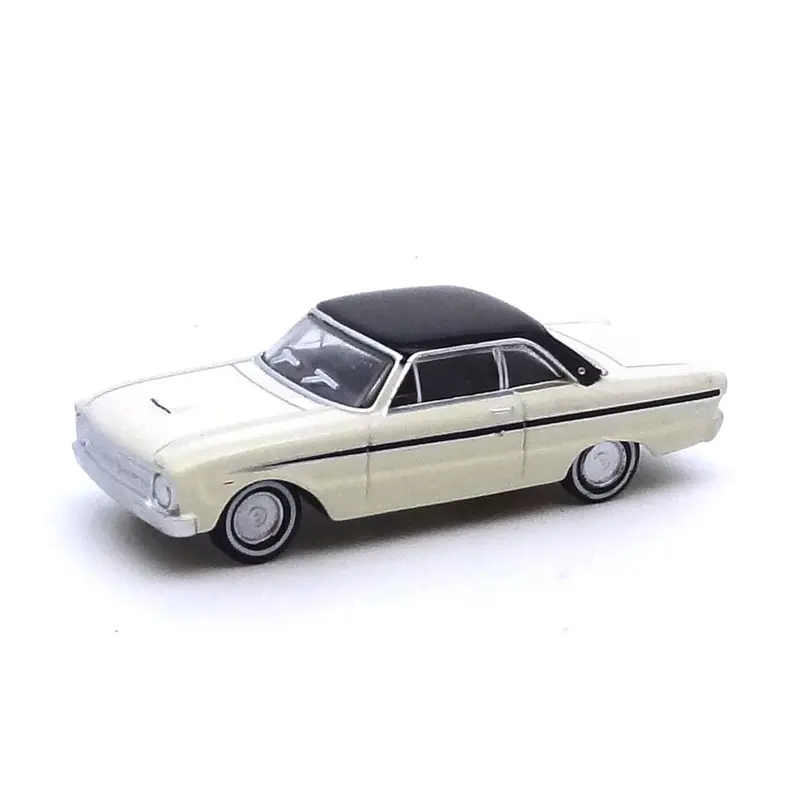 1:87 (Ho) 1964 Ford Xm Falcon Coupe -- Alpine White/Black -- Cooee Classics 1