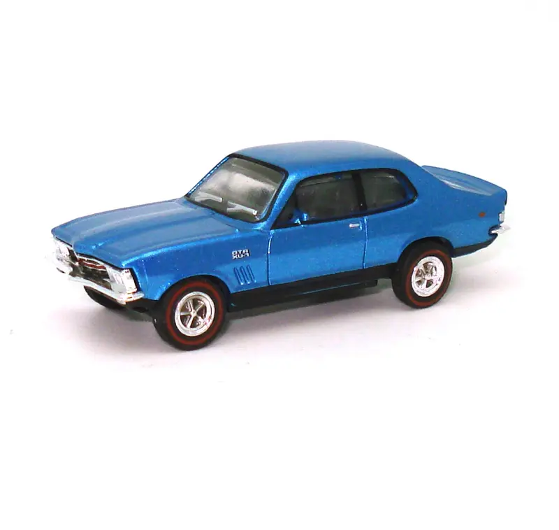 1:87 (Ho) 1972 Holden Torana Lj Gtr Xu1 -- Cyan Metallic Blue -- Cooee Classics 1