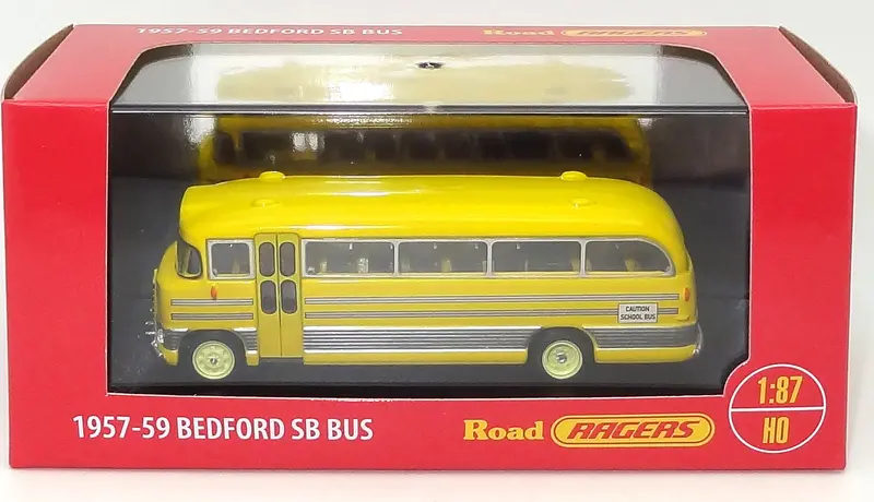 1:87 (Ho) Aussie Yellow School Bus -- 1957-1959 Bedford Sb Bus -- Cooee Classics 2