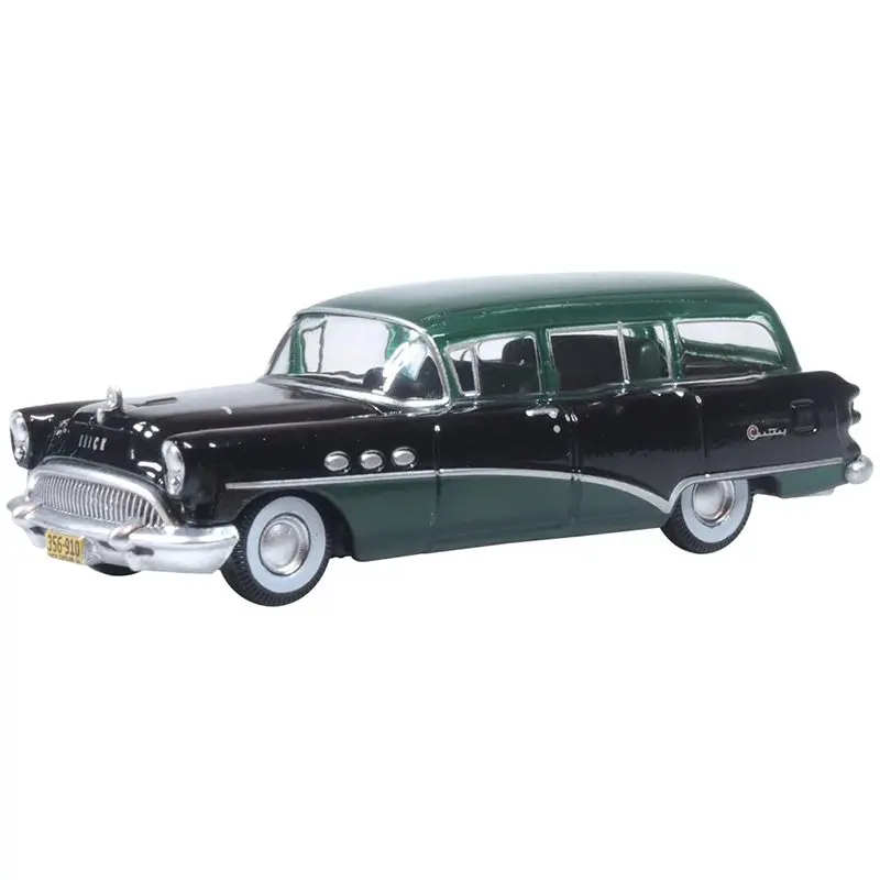 1:87 (Ho) Buick Century Estate Wagon -- Balfin Green Black -- Oxford 87Bce54002 1