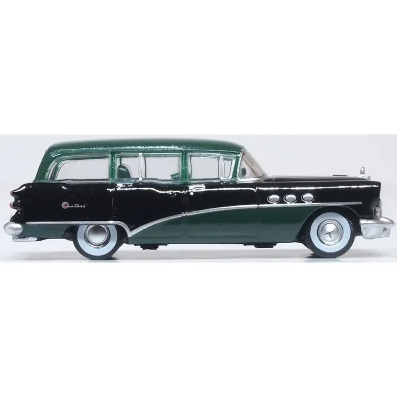1:87 (Ho) Buick Century Estate Wagon -- Balfin Green Black -- Oxford 87Bce54002 2