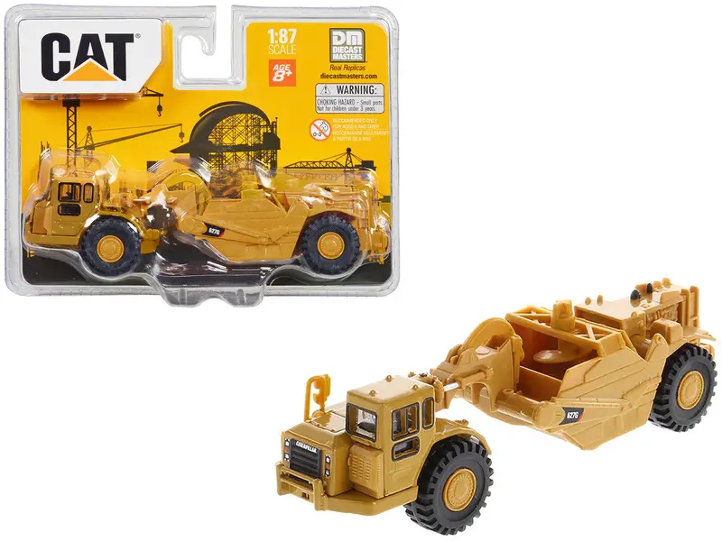 1:87 (Ho) Cat 627G Auger Scraper -- Diecast Masters Caterpillar 1