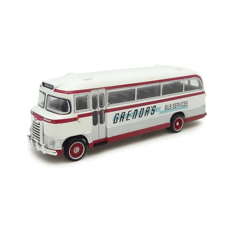 1:87 (Ho) Grenda's Bus Services -- 1957-1959 Bedford Sb Bus -- Cooee Classics 1