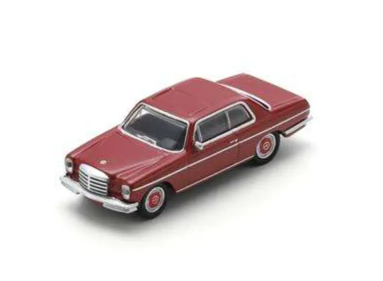 1:87 (Ho) Mercedes-Benz 200D (W114) Coupe -- Red -- Schuco 1