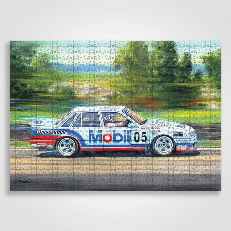 1987 Bathurst 1000 "Sunday Morning Drive" Peter Brock Jigsaw Puzzle - Authentic 1