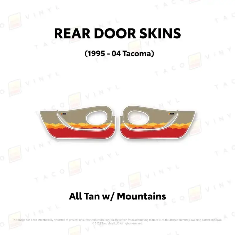 1995-04 Door Skins (Lower Section) For Tacoma 17