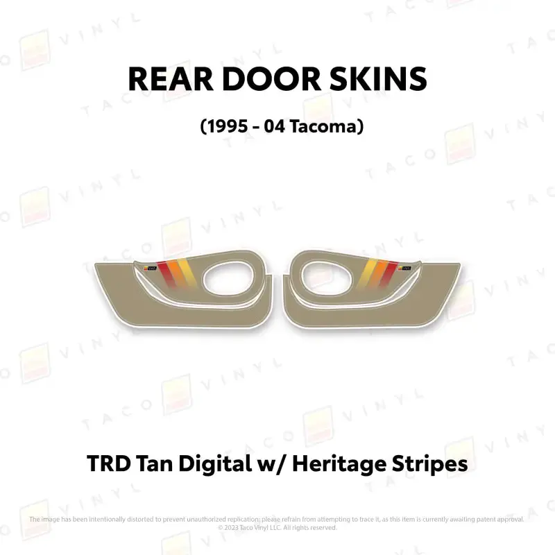 1995-04 Door Skins (Lower Section) For Tacoma 19
