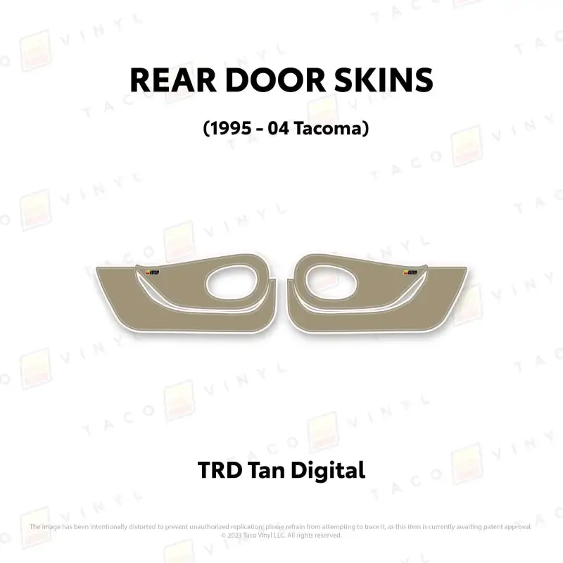1995-04 Door Skins (Lower Section) For Tacoma 19