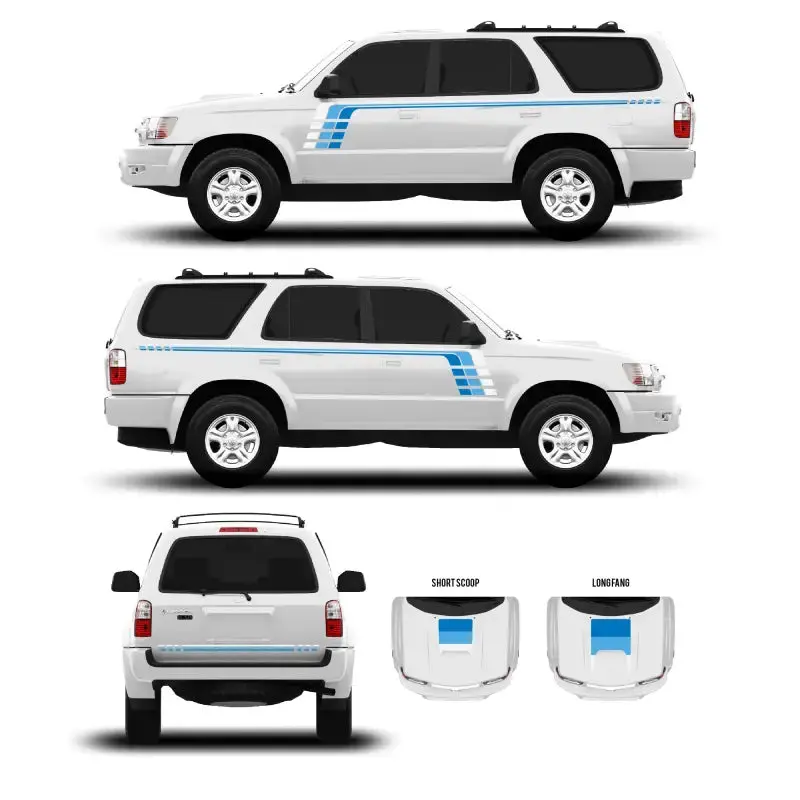 1996-02 Checkered Stripe Kit For 4Runner 11