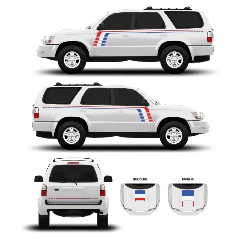 1996-02 Checkered Stripe Kit For 4Runner 21