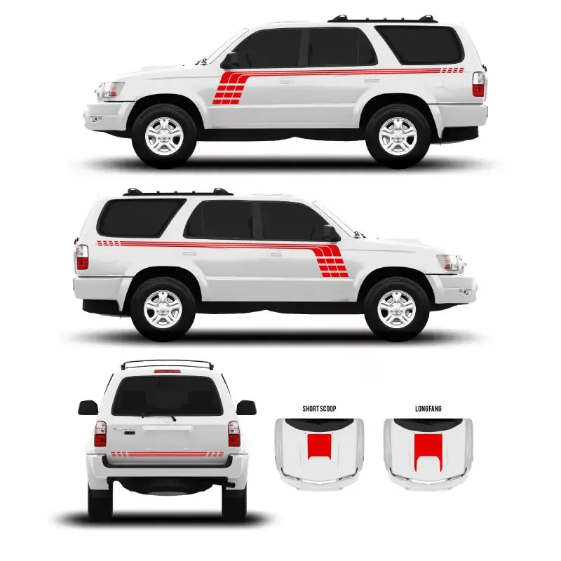 1996-02 Checkered Stripe Kit For 4Runner 31