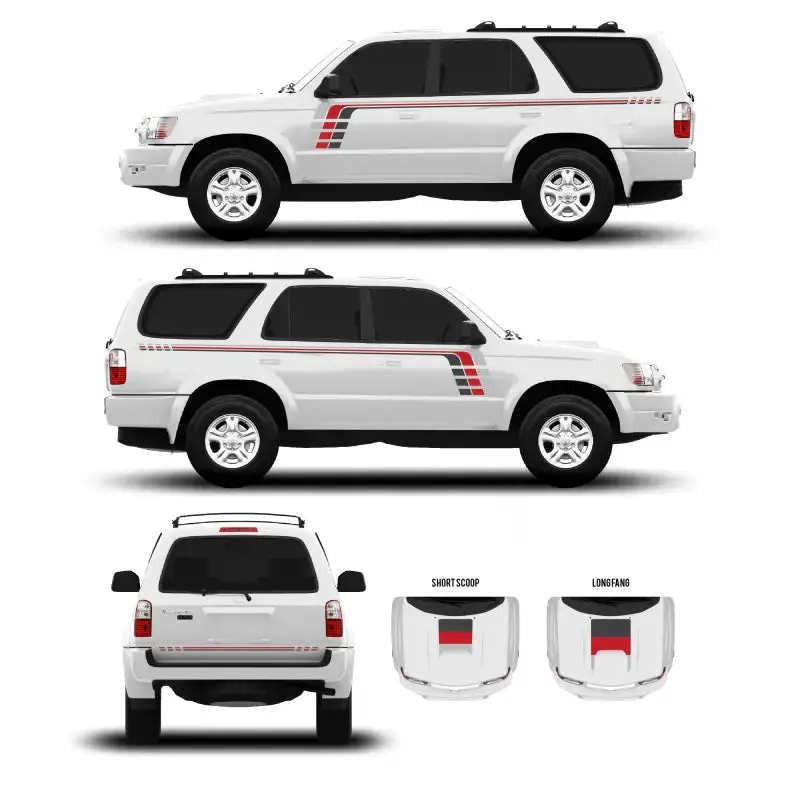 1996-02 Checkered Stripe Kit For 4Runner 46