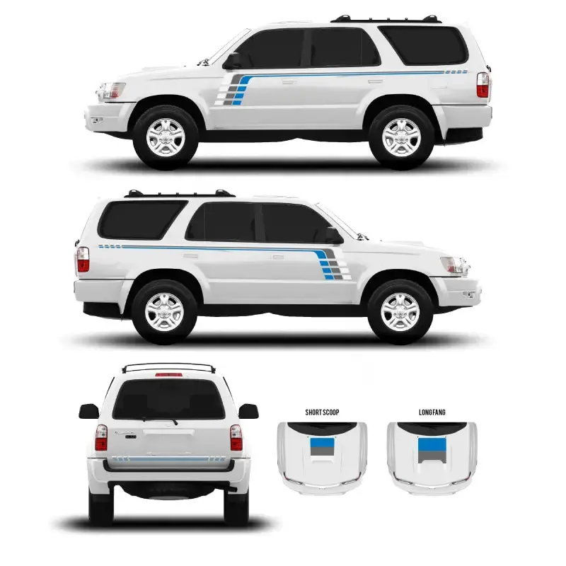 1996-02 Checkered Stripe Kit For 4Runner 51