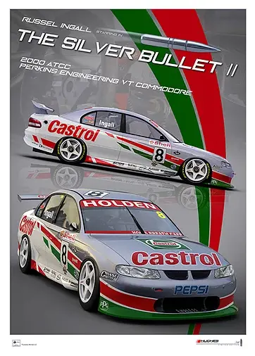 2000 Russel Ingall "Silver Bullet Ii" -- Holden Vt Commodore -- Peter Hughes Pri 1