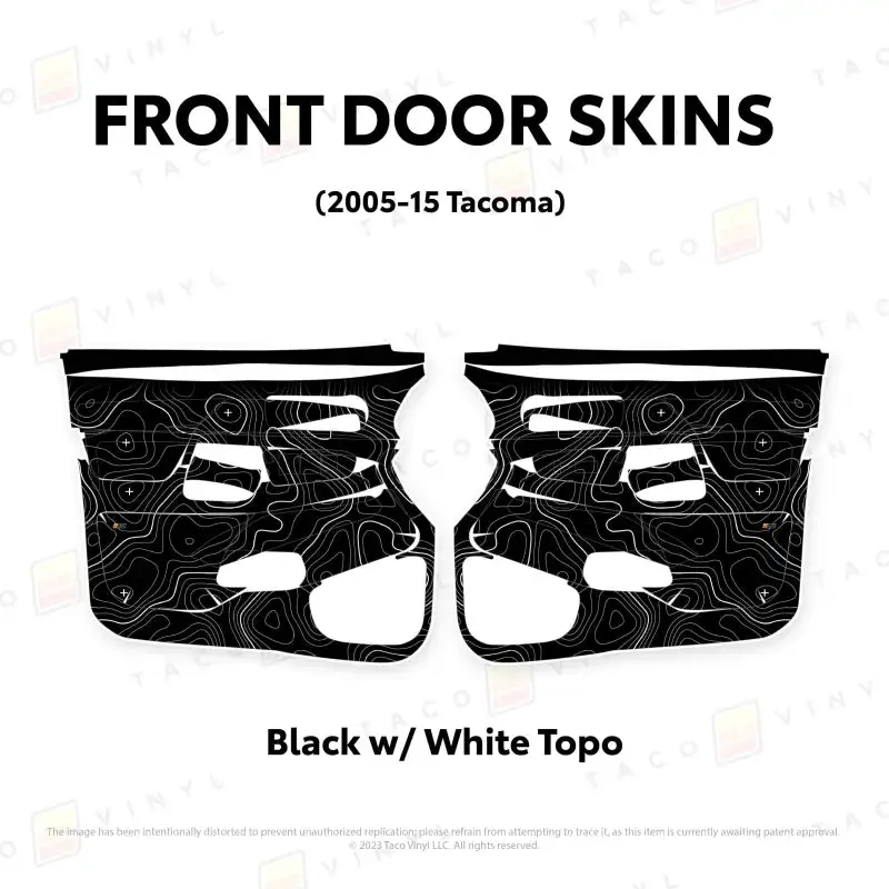 2005-15  Door Skins For Tacoma 1