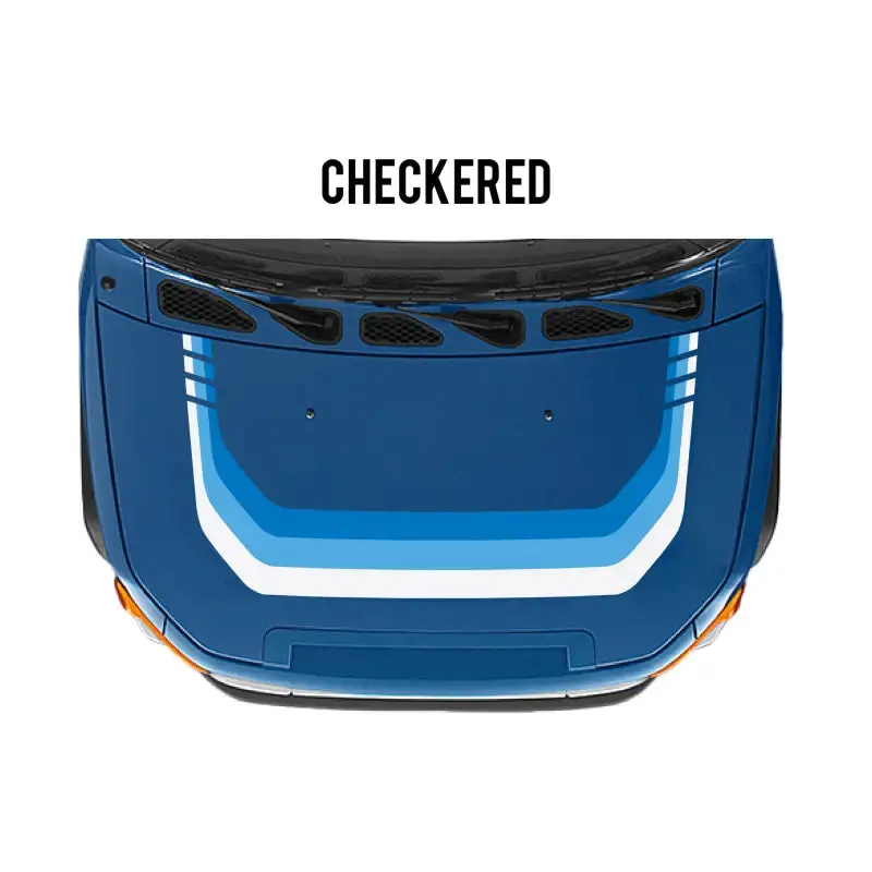 2007-14 Checkered Stripe Kit For Fj Cruiser 15
