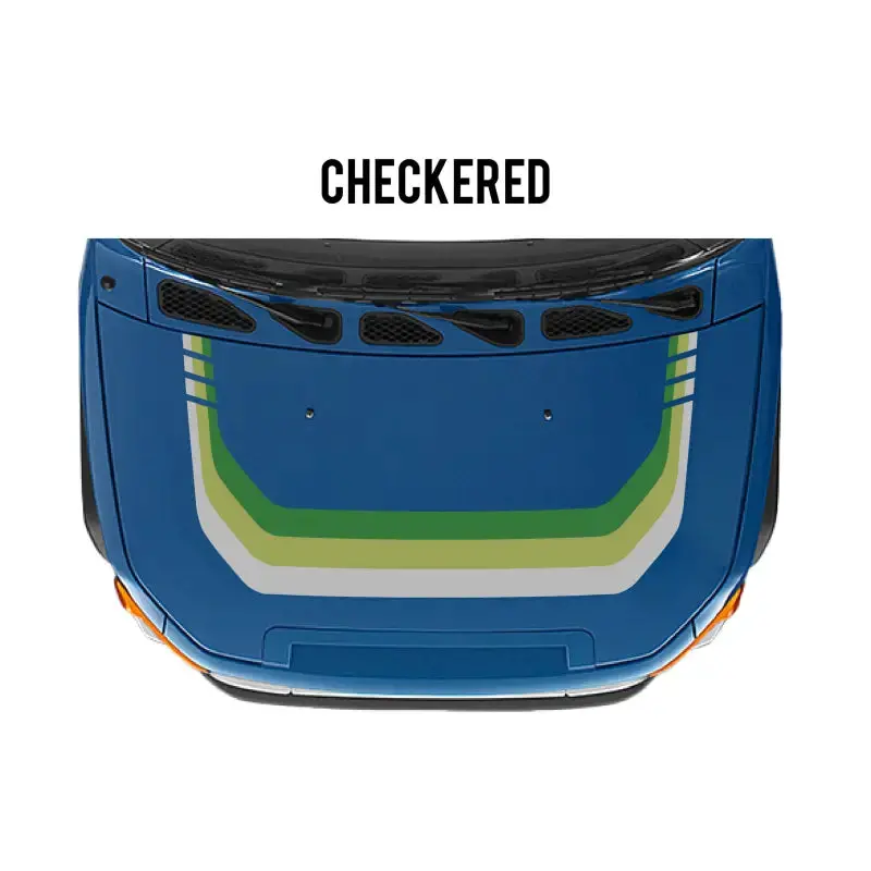 2007-14 Checkered Stripe Kit For Fj Cruiser 20