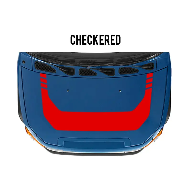 2007-14 Checkered Stripe Kit For Fj Cruiser 21