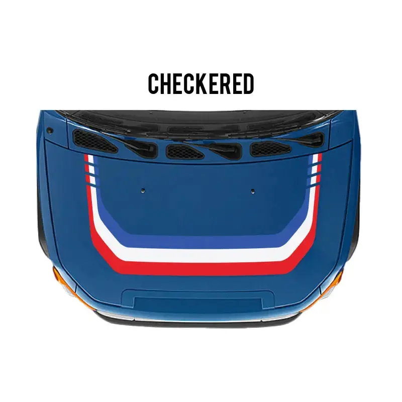 2007-14 Checkered Stripe Kit For Fj Cruiser 25