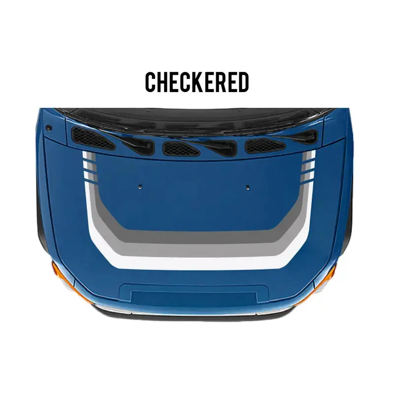 2007-14 Checkered Stripe Kit For Fj Cruiser 40