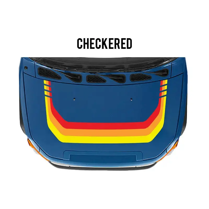 2007-14 Checkered Stripe Kit For Fj Cruiser 5