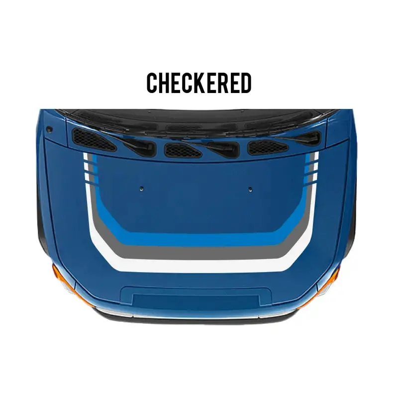 2007-14 Checkered Stripe Kit For Fj Cruiser 50