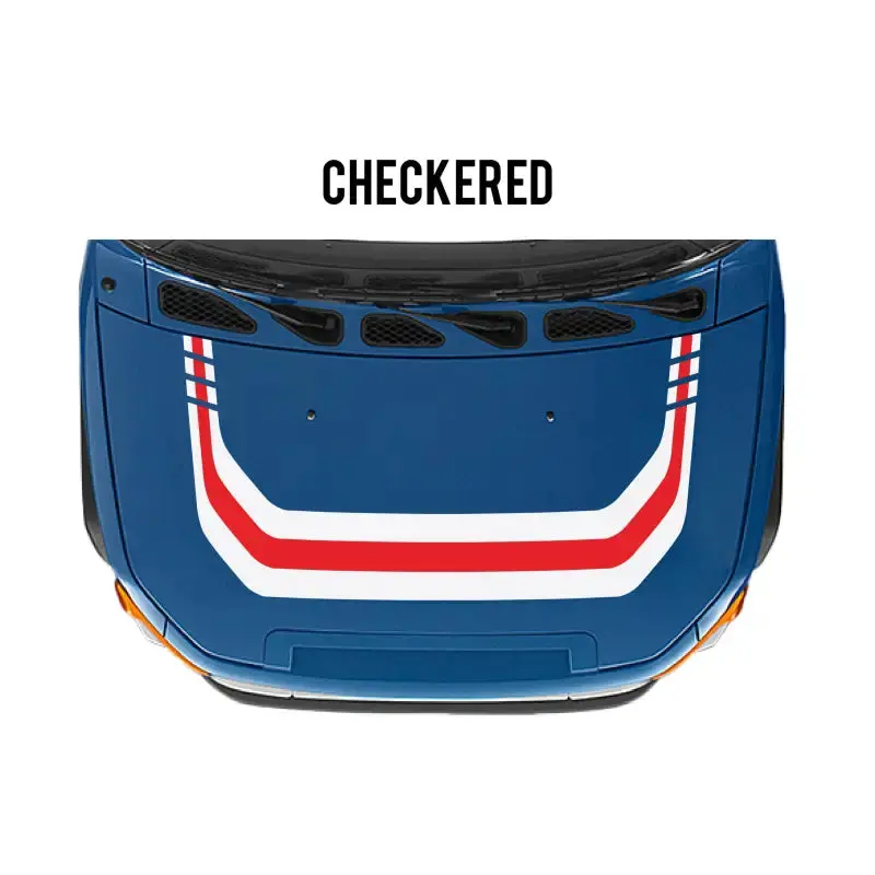 2007–2014 FJ Cruiser Checkered Stripe Decal Kit