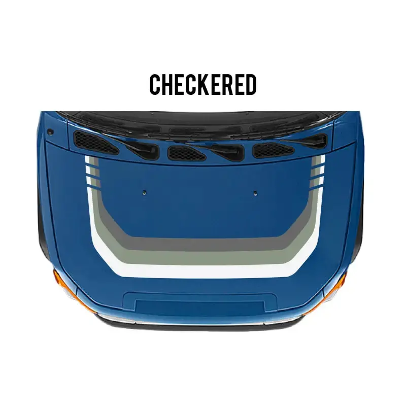 2007–2014 FJ Cruiser Checkered Stripe Decal Kit
