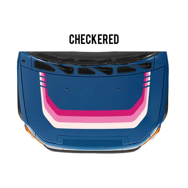 2007–2014 FJ Cruiser Checkered Stripe Decal Kit