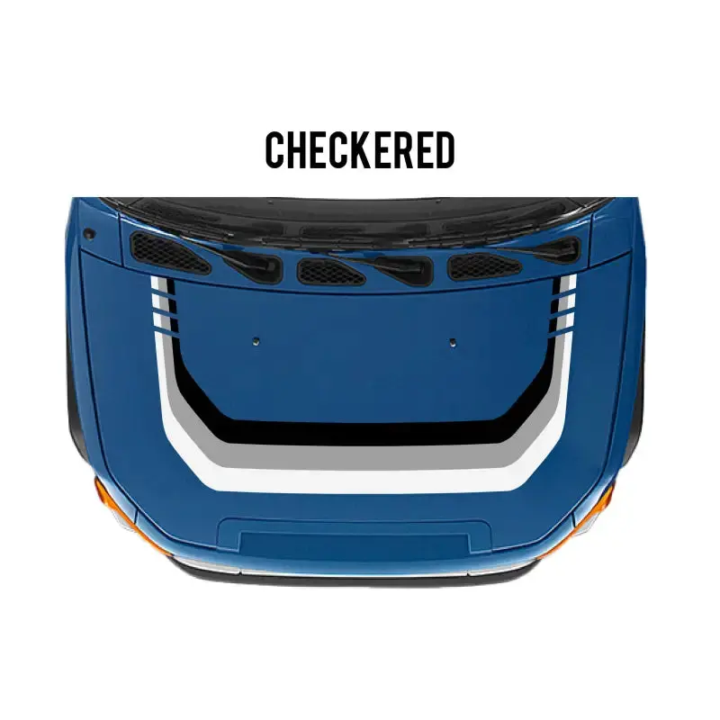 2007–2014 FJ Cruiser Checkered Stripe Decal Kit