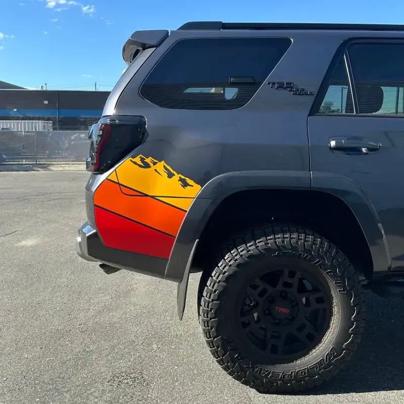 2010-24 Rear Fender Decals For 4Runner 2