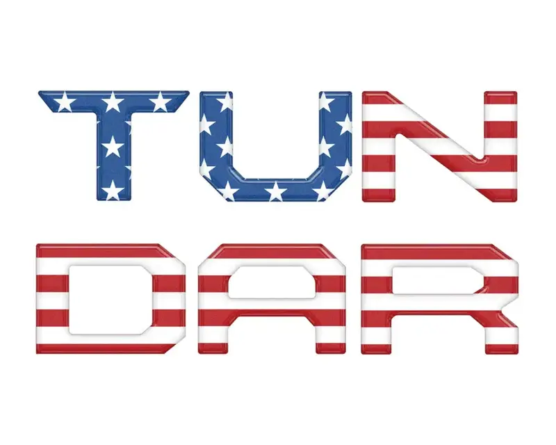 2014–2021 Toyota Tundra Tailgate Letter Insert Kit