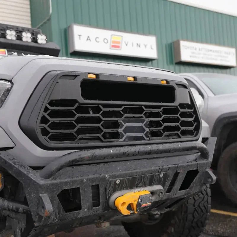 2016-23  Alpha Front Grille For Tacoma 1