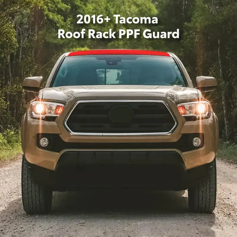 2016-23  Ppf Roof Rack Guard For Tacoma 1