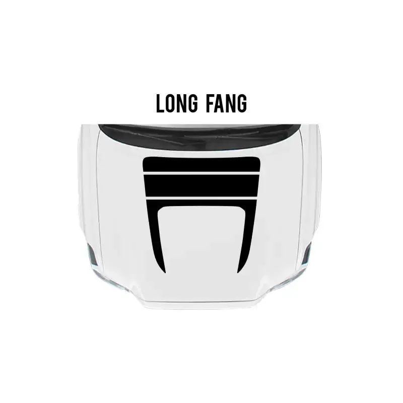 2016-23 Sport/Pro Checkered Hood Stamp For Tacoma 12