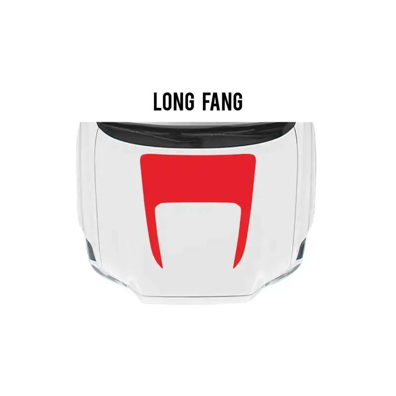 2016-23 Sport/Pro Checkered Hood Stamp For Tacoma 14