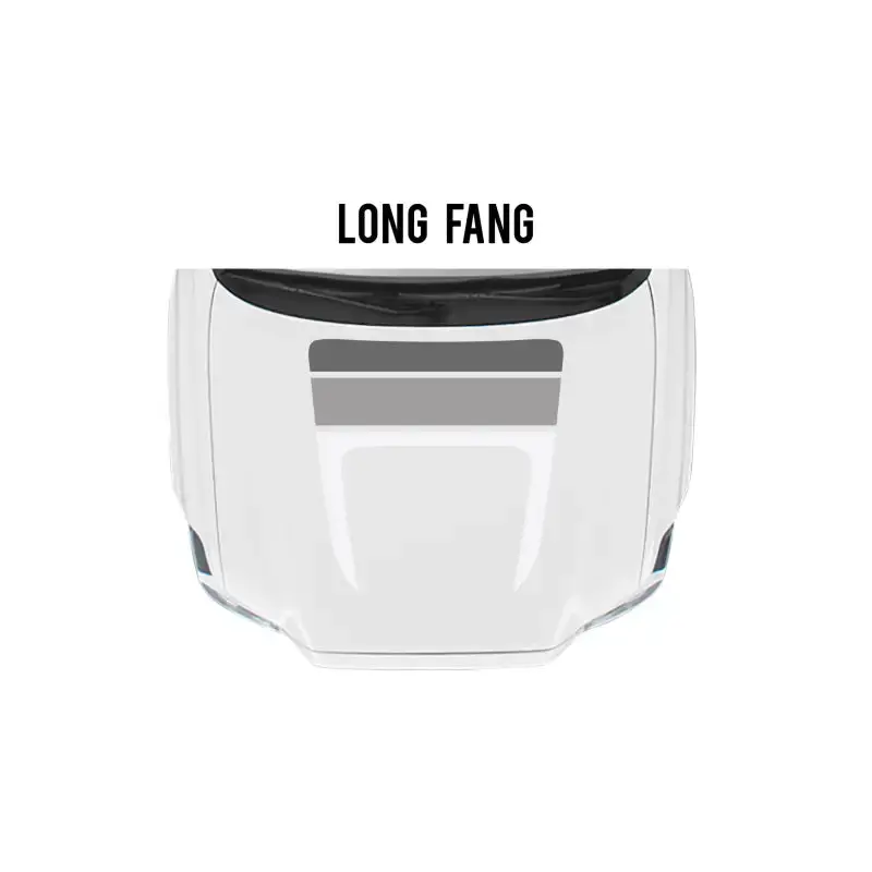 2016-23 Sport/Pro Checkered Hood Stamp For Tacoma 18