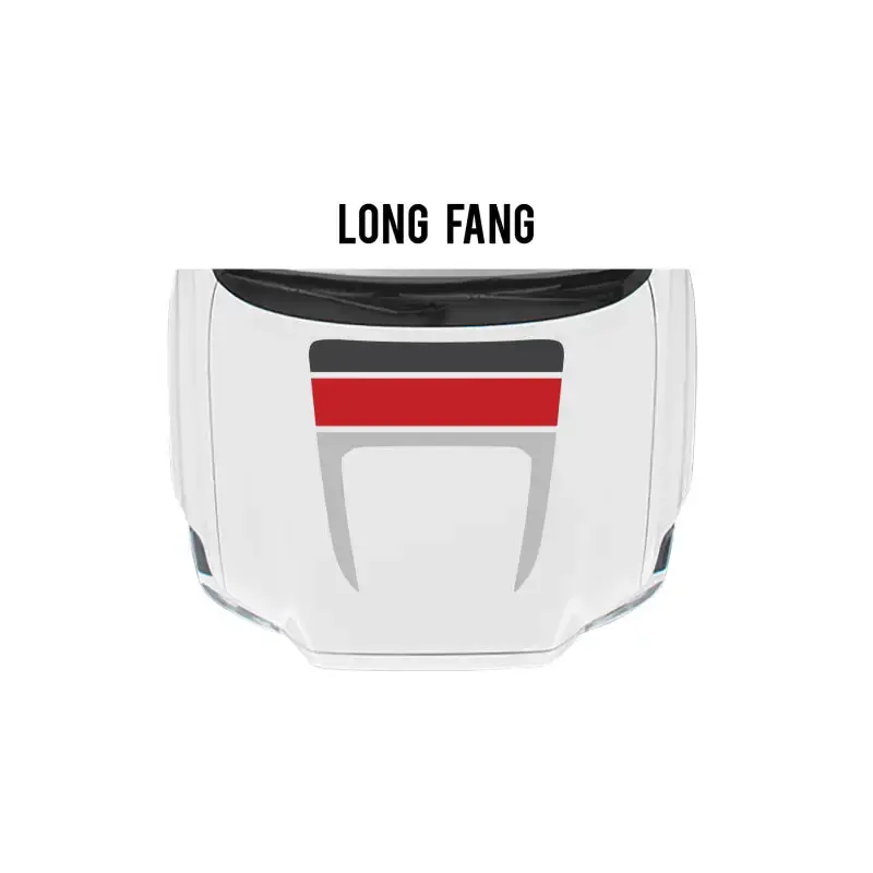 2016-23 Sport/Pro Checkered Hood Stamp For Tacoma 20