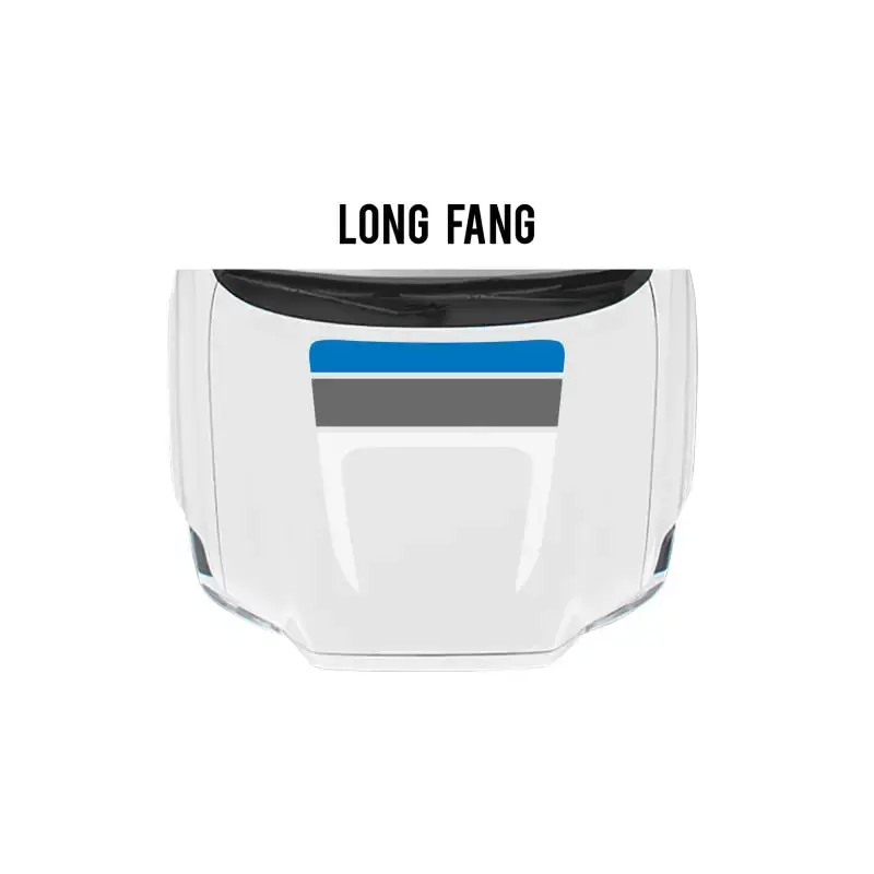 2016-23 Sport/Pro Checkered Hood Stamp For Tacoma 22